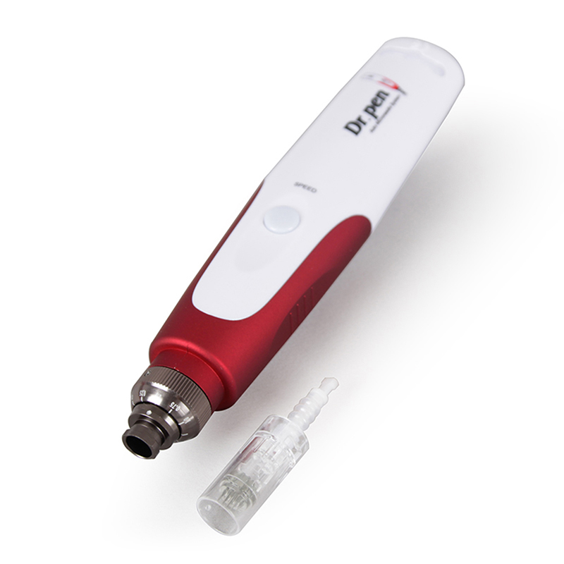 Dr Pen Microneedling Ultima N2 with 12 Pins Needle Cartridges 2pcs Professional Dermapen Beauty Skin Care MTS Face Mesotherapy Derma Pen Rolling Syste