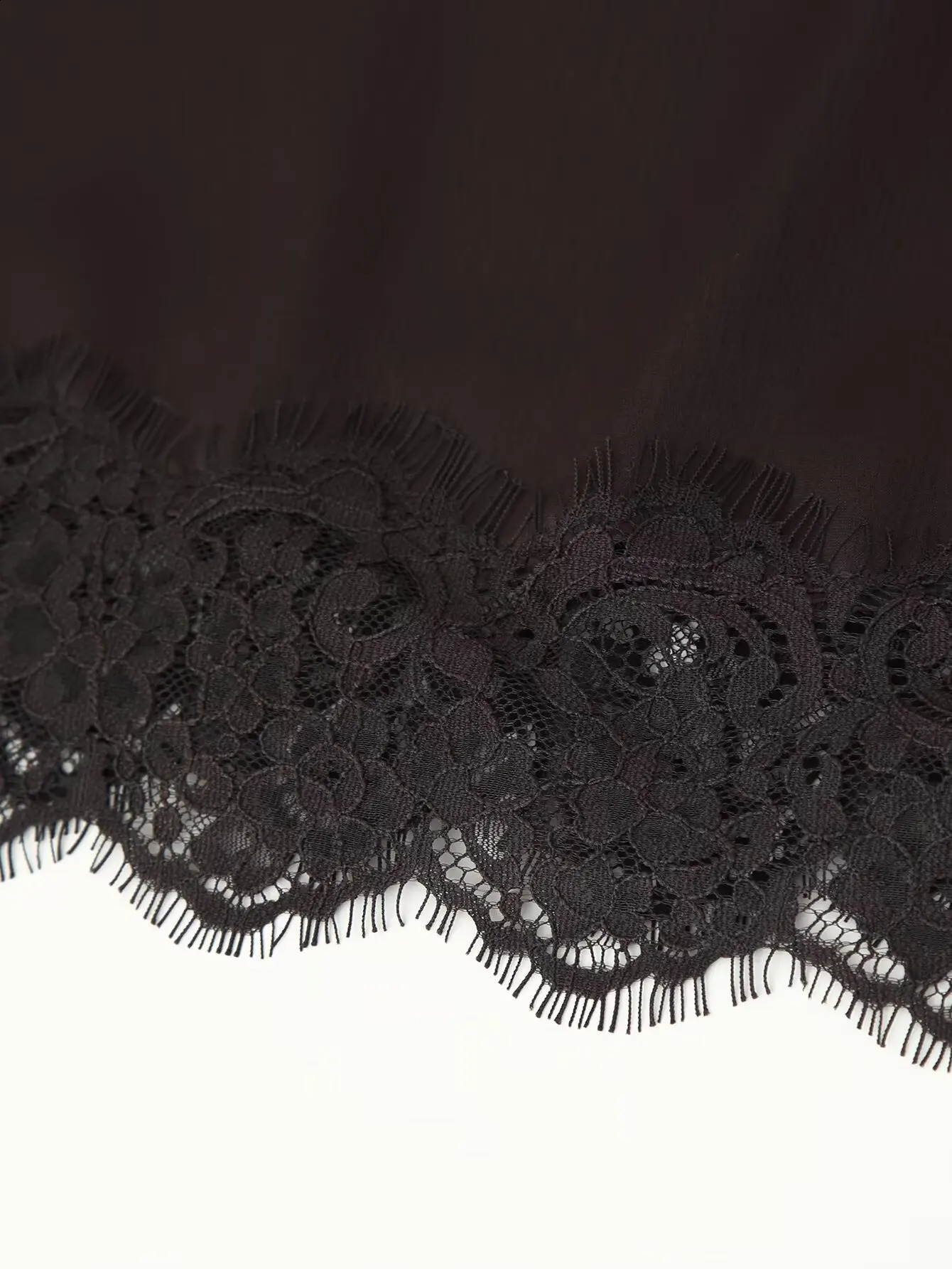 Tidalyf 2025 Women Two Piece Skirt Set Off Shoulder Lace Trim Cami Top with Split Hem Midi Sexy Elegant Outfit 251016