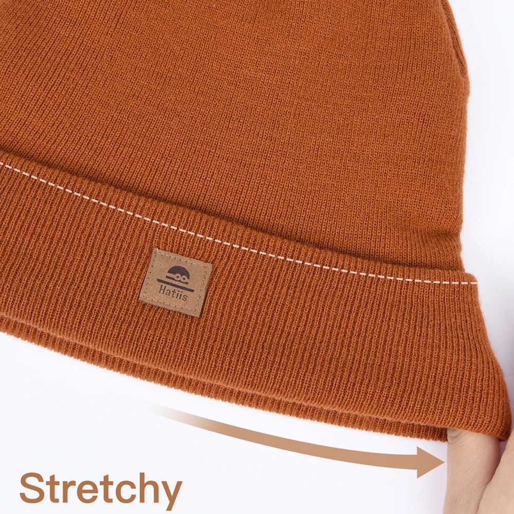 Scalloped Beanie Hat Knitted Warm Cap with FoldOver Cuff Autumn Winter Fashion Accessory for Men And WomenXJ251023