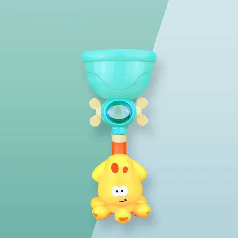 Baby Bath Toys Water Game Giraffe Crab Model Faucet Shower Playing Water Spray Swimming Bathroom Toys for Kids Christmas Gifts J251023