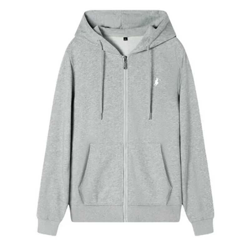 New autumn and winter casual mens sports sweatshirts fashionable outdoor jogging and fitness longsleeved zipper coats for menT251023