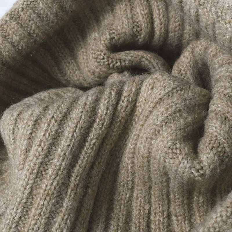 New Cool Wen Man Autumn Winter Thick Wool Beanie Hat High Quality Outdoor Earflaps Warm Knitted Beanie Hat For Men WenW251023