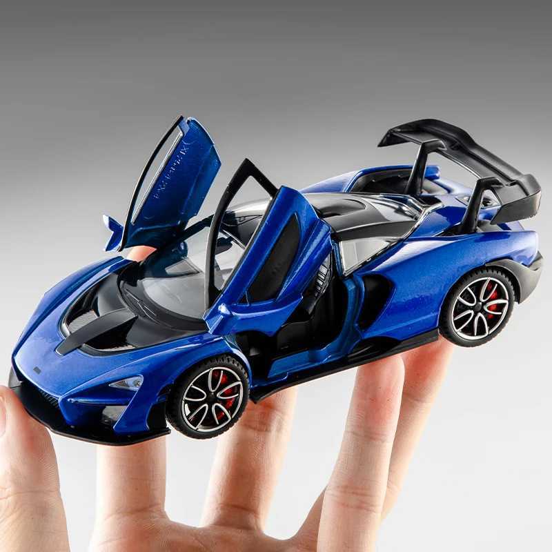 132 Diecast Metal simulation McLaren Sport car Alloy Exquisite model sound light boys toy gift Collection model carT251023