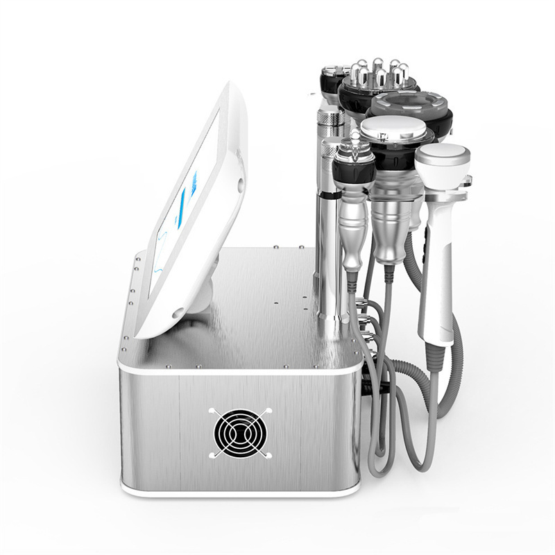 6 In 1 Portable Slim Equipment 2 0 Cavitation Ultrasonic Radio Frequency Bipolar Quadrupole Multipolar Pon Skin Care Machine