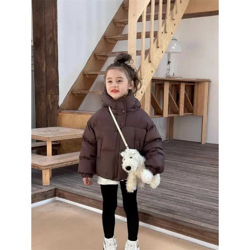 Winter Kids Warm Down Coats Autumn Children CottonPadded Jackets Boys Girls Clothing Baby Hooded Outerwear 312 Years Y251023