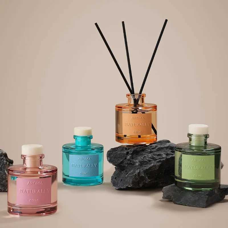 Flameless Reed Diffuser for He Natural Essential Oil Air Freshener with LongLa Fragrance BedroBathro Aratherapy Y251023