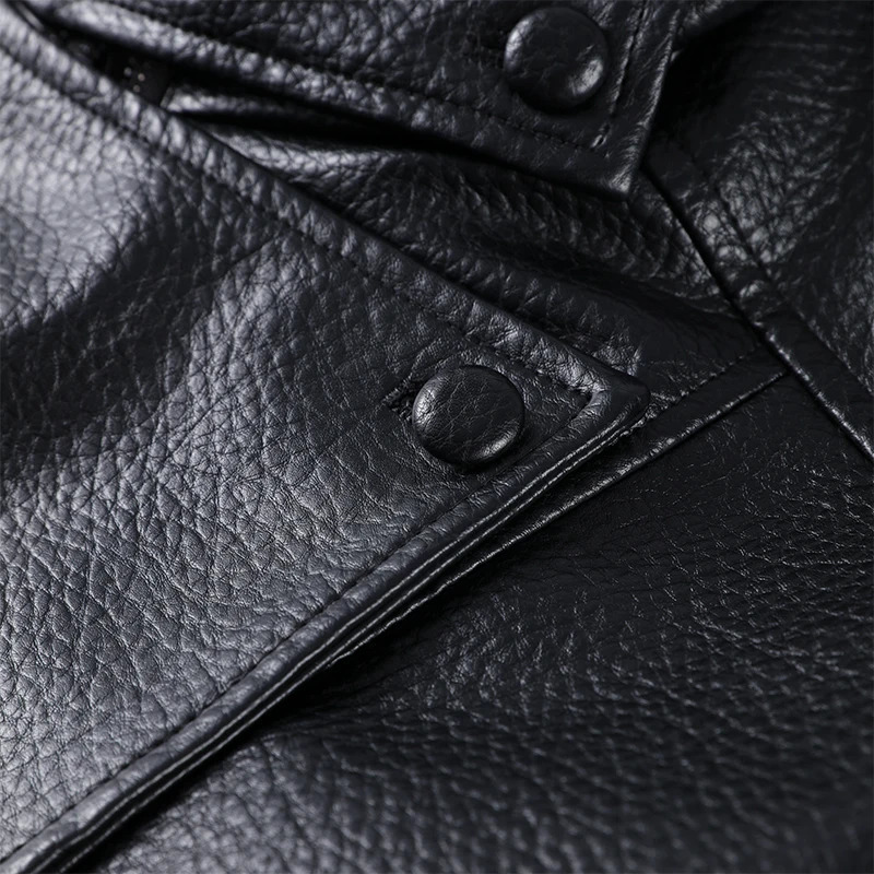 Stand Collar Pu Leather Jackets Women Casual Full Sleeve Zipper Buttons Solid Coats Autumn Winter Fashion Streetwears Lady 251020