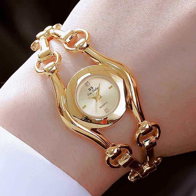 Women Bracelet Watches Top Brand Luxury Elegant Fashion For Ladies Wrist Watches Steel Quartz Female Clock Gold High QualityL251023