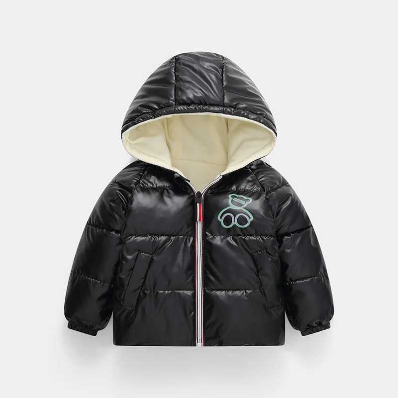 Boys Down Jacket Coat Overcoat Cotton 2022 Lasted Warm Thicken Winter Plus Size Childrens Clothing Y251023