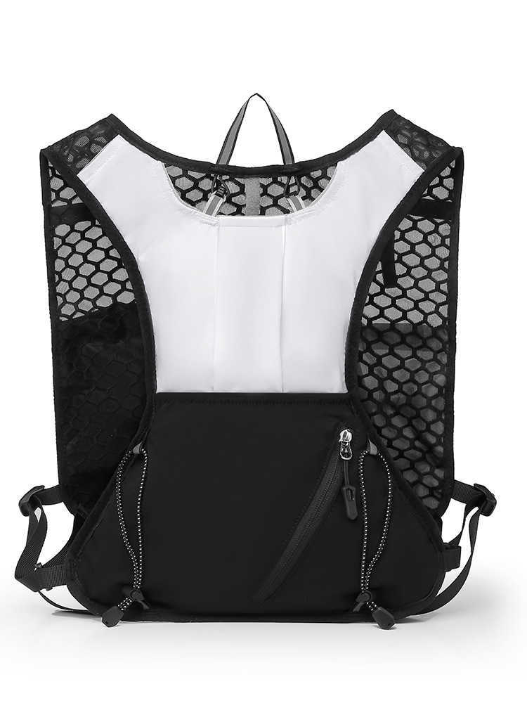 Spliced Color Outdoor Sports Bag Hiking Running Cycling Backpack Trail Climbing Portable Backpack Bag W251023