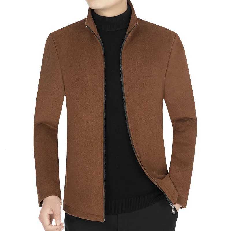 Men Business Casual Jackets Autumn Winter Woolen Suits Jackets Good Quality Male Thicker Warm Suits Coats Mens Clothing 4XL W251023