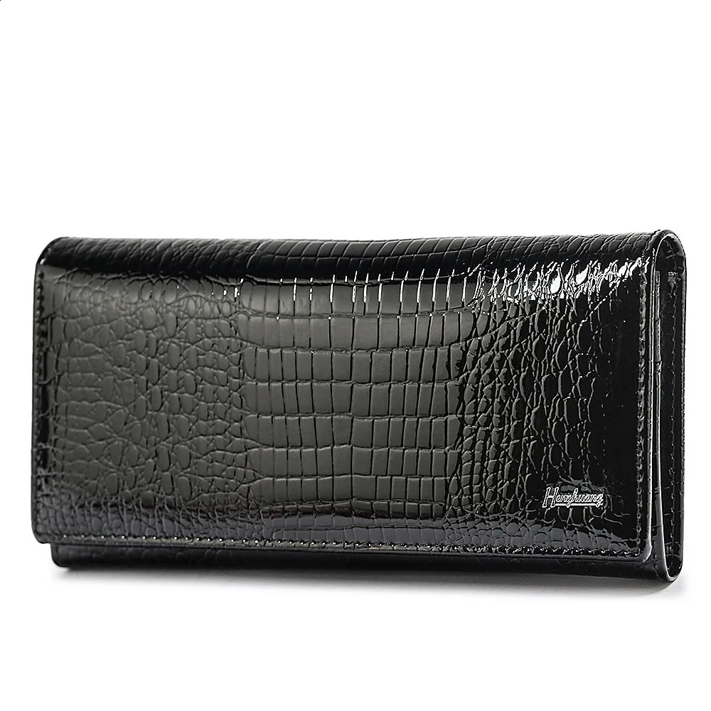 Women Wallets and Purses Alligator Long Genuine Leather Ladies Clutch Female Cow Wallet Ladies Coin Purse251023