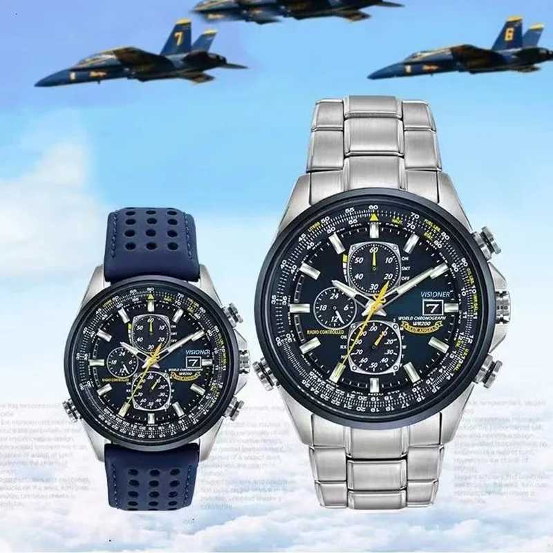 Hight Quality Mens Quartz Watch Luxury Trend Luminous Calendar Multi Function Chrono Stainless Automatic Watch Chrisment GiftL251023