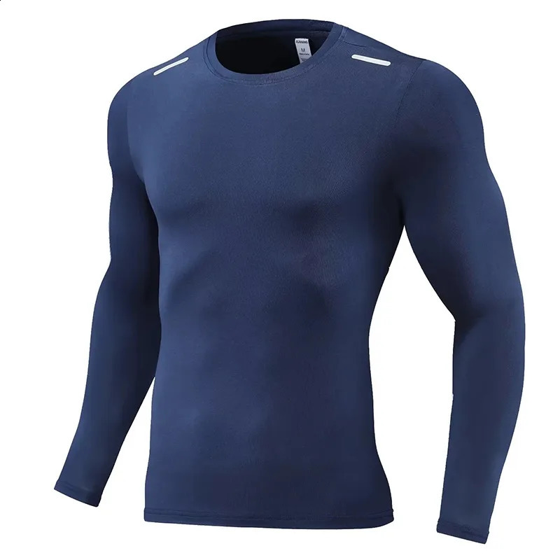 Male Jogging Homme Athletic Shirt Tops Men Compression Running TShirt Fitness Tight Long Sleeve Sport Tshirt Training Sportswe 251023