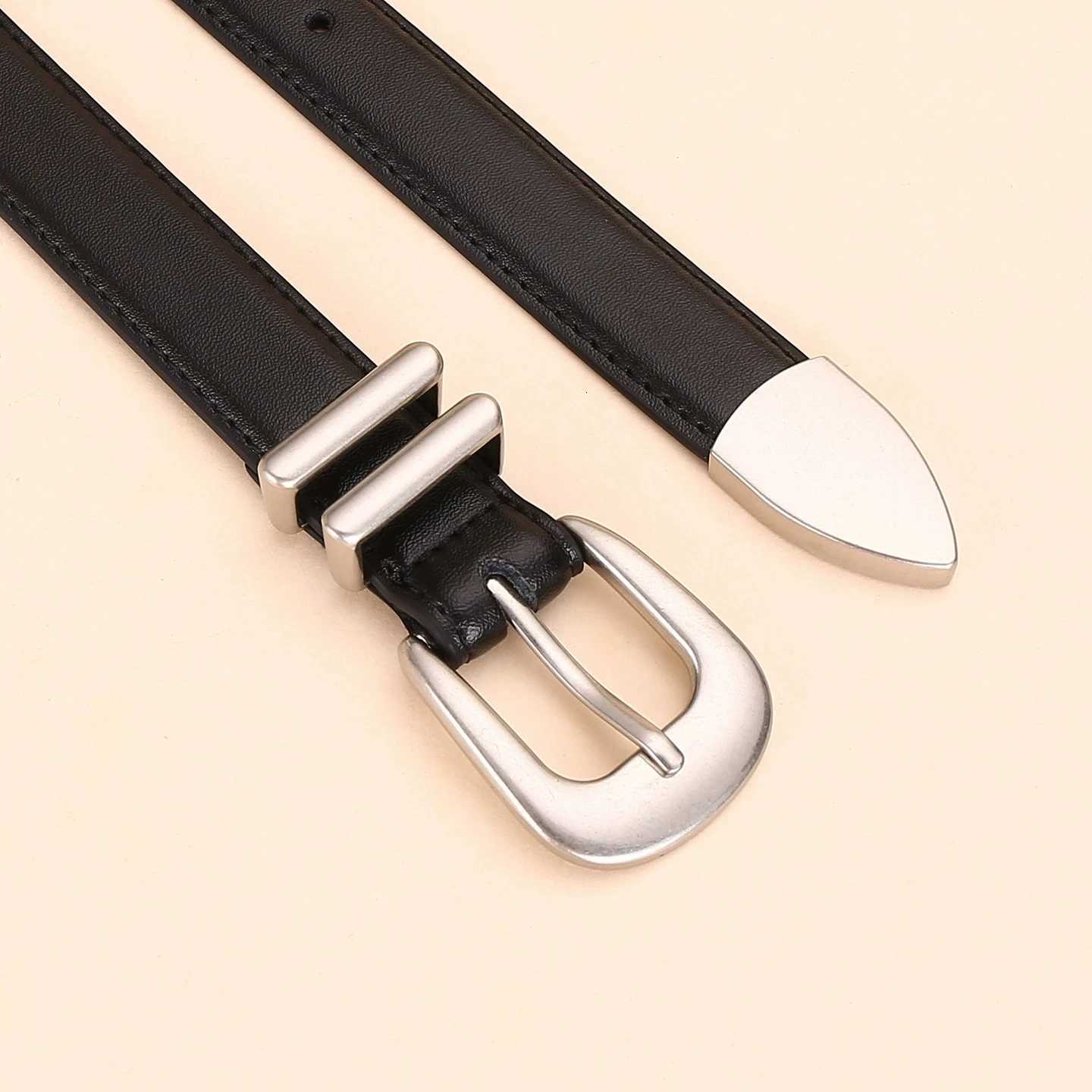 Highend alloy genuine leather belt for women fashionable and versatile waist belt trendsetting corset beltXJ251023