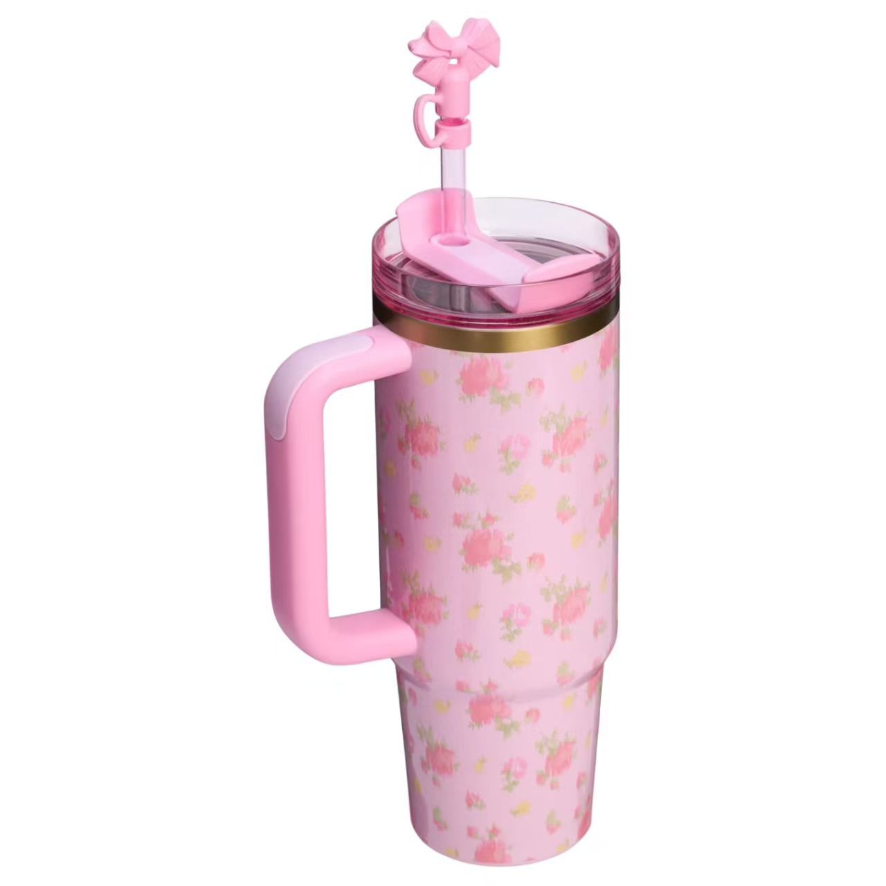 Water Bottle Various Styles Pink White Stainless Steel Vacuum Mug Double Wall Vacuum with Straw Car Cup Insulation Cold Beer Cup Travel Sports Cup