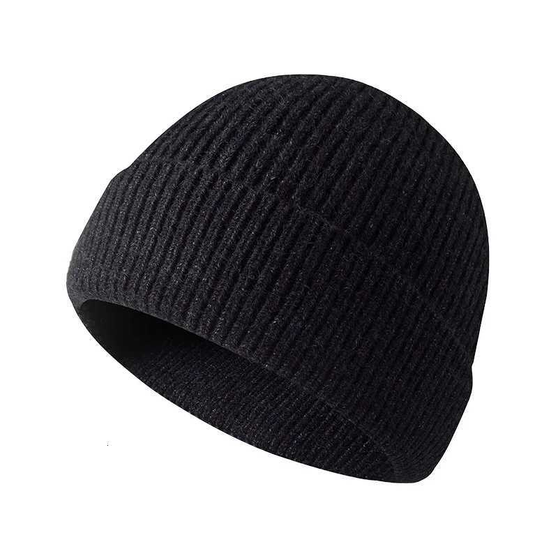 Winter Hats Warm Beanie For Men Wen Cuffed Thick Knitted Hat Outdoor Soft Thick Sklies Beanies Ma Snow sW251023