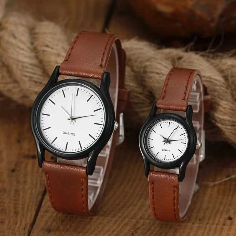 Couples Watches Mens Watches Leather Wrist Watch Men Woman Quartz Watch Daily Business Office Hand Jewelry Accessories GiftL251023