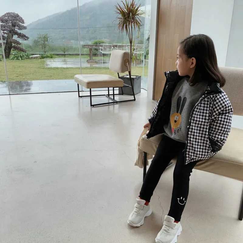 Girls Cottonpadded Jacket Winter Coat New Thick Childrens Clothing Kids Baby Down Jacket Doublesided Wear Jacket Y251023