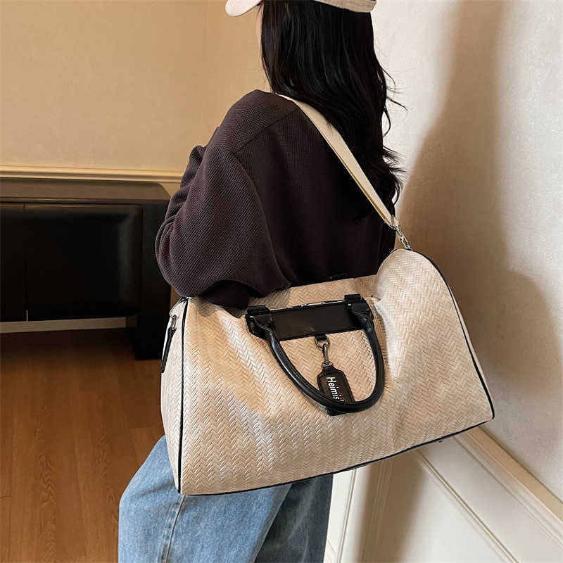 Highend Handheld Classic Travel Bag Large Capacity Travel Bag Gym Bag Business Trip Luggage Bag Waterproof Storage Bag W251023