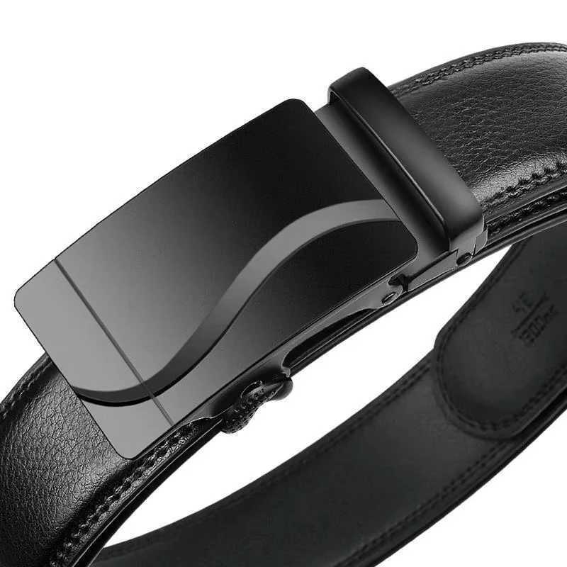 Mens belts Automatic buckle PU high quality leather for men Casual leather strap for jeansXJ251023