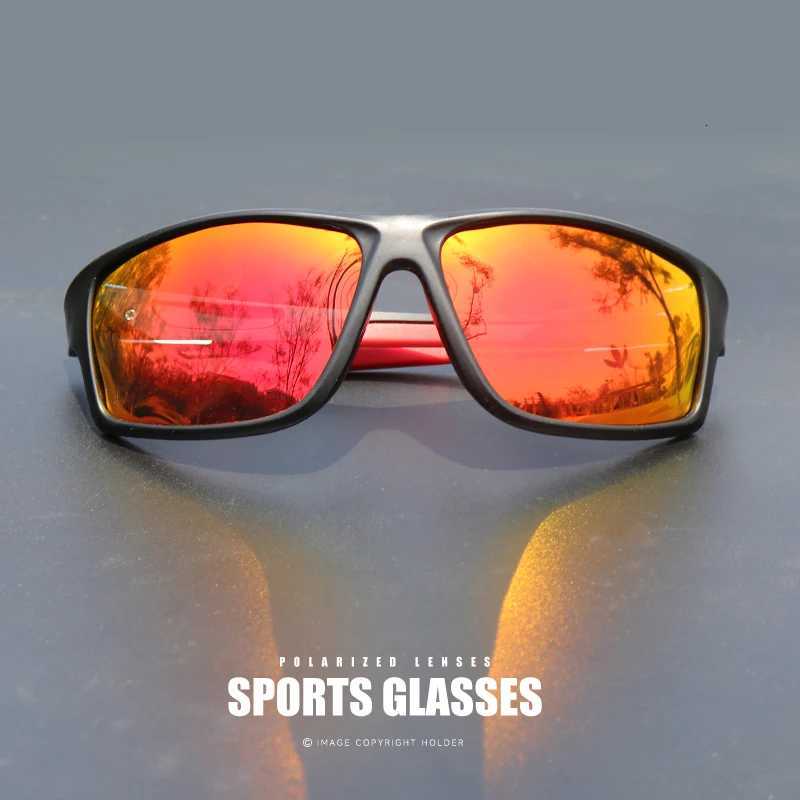 1pcs3pcs Square Sports Sunglasses for Men Polarized Lens for FishingDrivingTravel Durable Matte Frame HD Coating UV400W251023