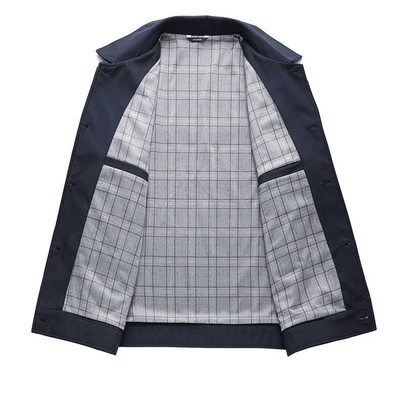 2025 New Mens Casual Jacket Spring Autumn Solid Color Business Jacket Male Suit Coat High Quality Men Clothing Outwear W251023