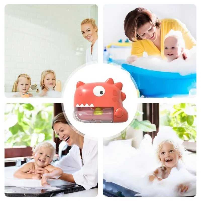 Automatic Bubble Bath Machine Cartoon Bathtub Bubble Toys for Kids Suitable for Ages 35 Fun Bath Time Gift J251023