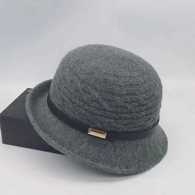 Woon Bucket Hat Wens Autumn and Winter Bow Korean Version Versati Japanese De Basin Hat British Retro Top Hat TideW251023