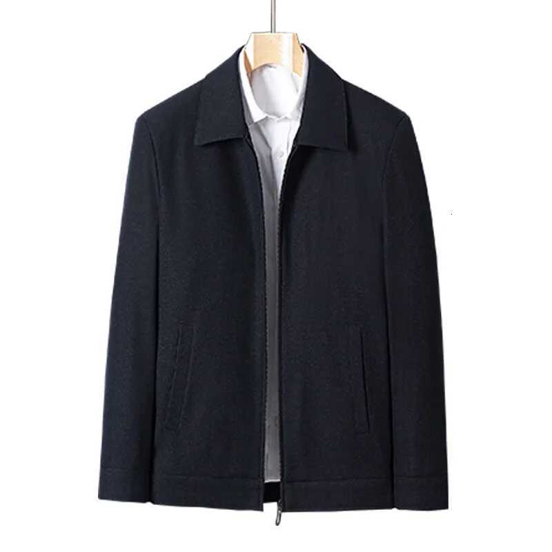 2025 new mens coat dad fashion handsome suit lapel old cadre leadership jacket middleaged and elderly jacket W251023