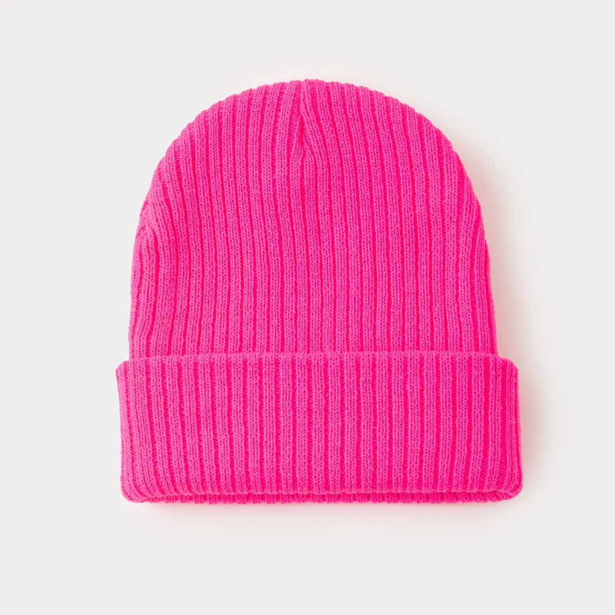 Solid Color Autumn Winter Hat Women Knitted Hat Warm Soft Trendy Hat Kpop Style Skullies Beanies Elegant Allmatch CapXJ251023
