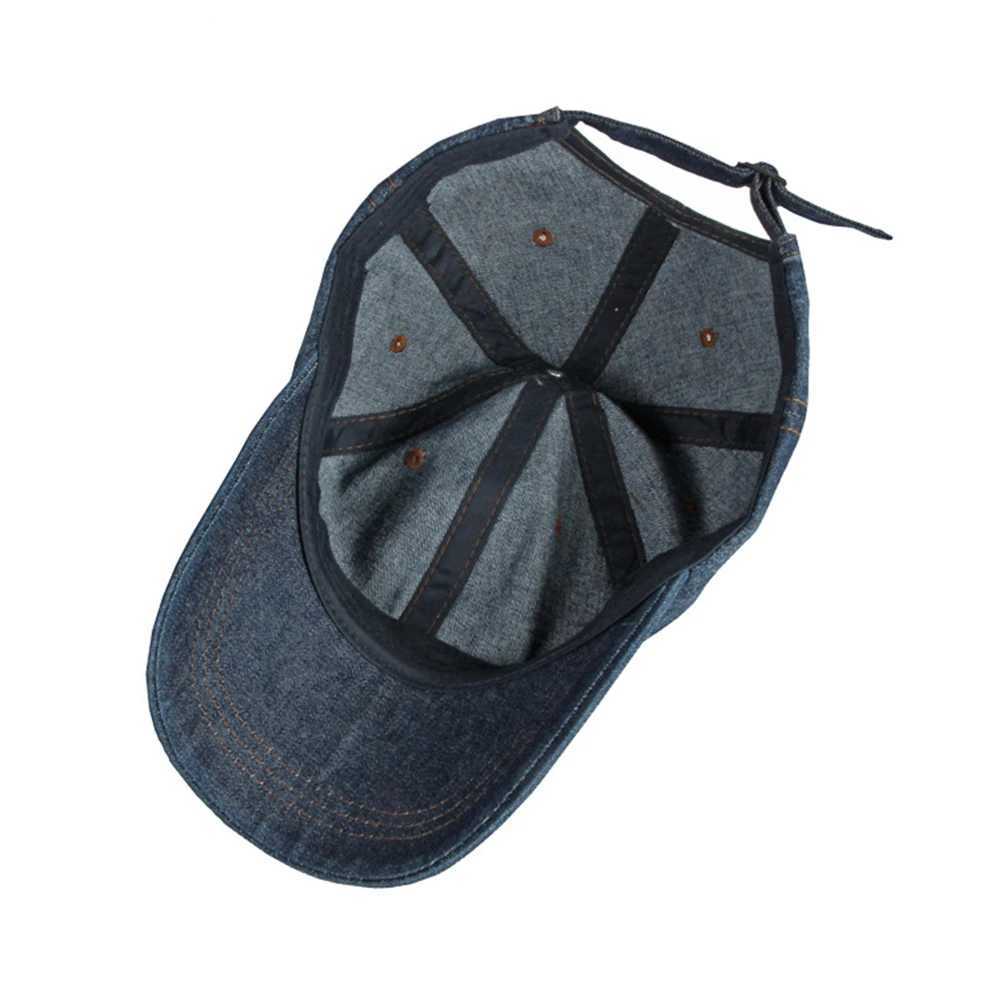 FS Winter Blue Denim Hat For Men Wen Luxury Brand Baseball s Vintage Trucker Outdoor Sports Hats Casquette HmeW251023
