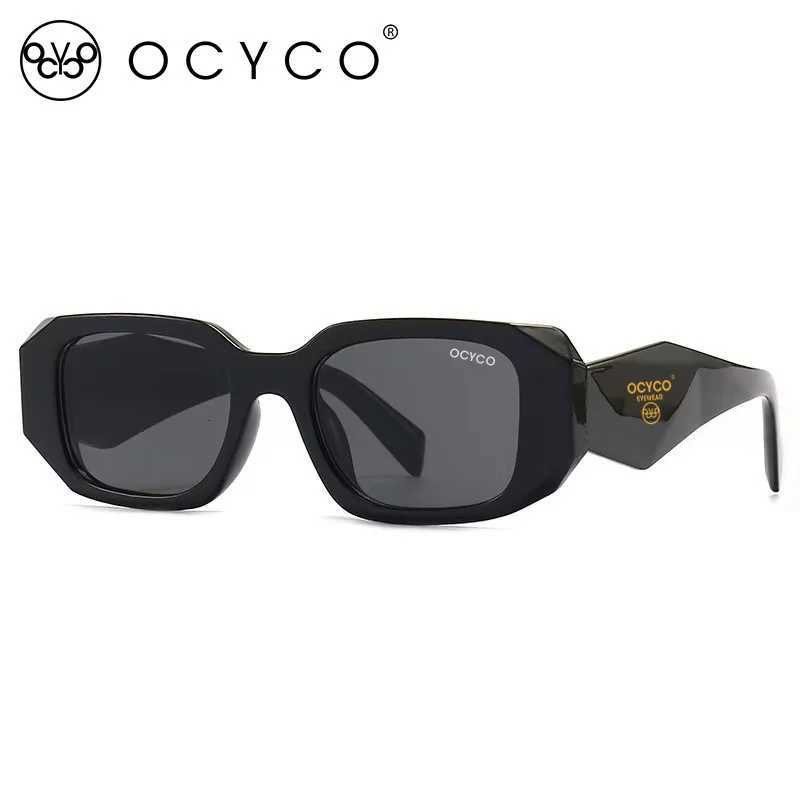 Ins Irregar Sunes Wen Vintage Ladies Square Sun es Men UV Protection Outdoor S EyewearW251023