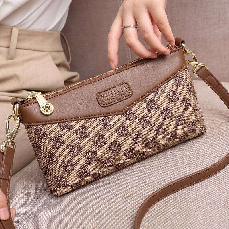 Brand Mother's Day Gift Middle-Aged Women Mother Style Printed For Mother-In-Law Crossbody Bag