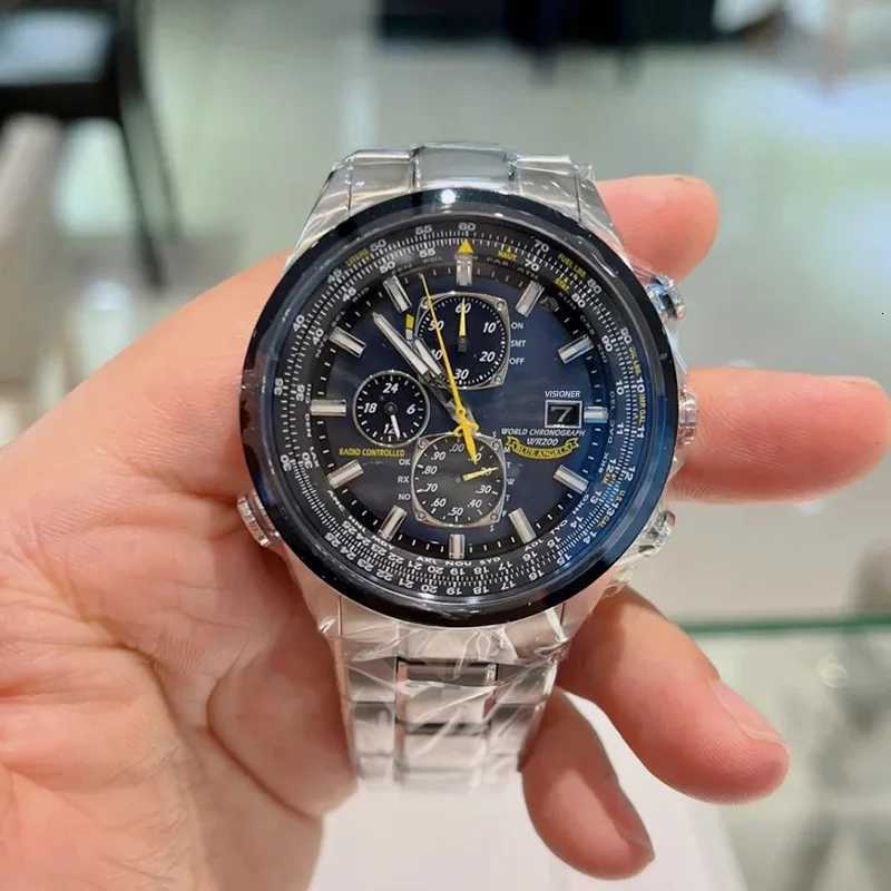 Hight Quality Mens Quartz Watch Luxury Trend Luminous Calendar Multi Function Chrono Stainless Automatic Watch Chrisment GiftL251023