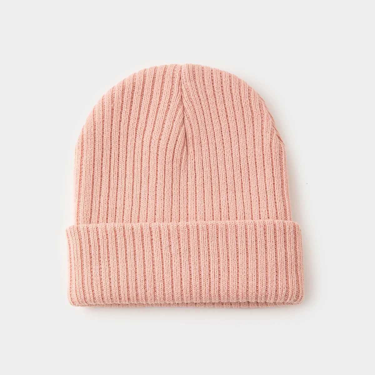Solid Color Autumn Winter Hat Women Knitted Hat Warm Soft Trendy Hat Kpop Style Skullies Beanies Elegant Allmatch CapXJ251023