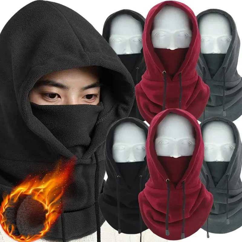 Motorcyc Winter clava Hat Outdoor Knitted Fl Beanies Cycling Skiing Sports Hood s Keep Warm Unisex Racing Fece HatsW251023