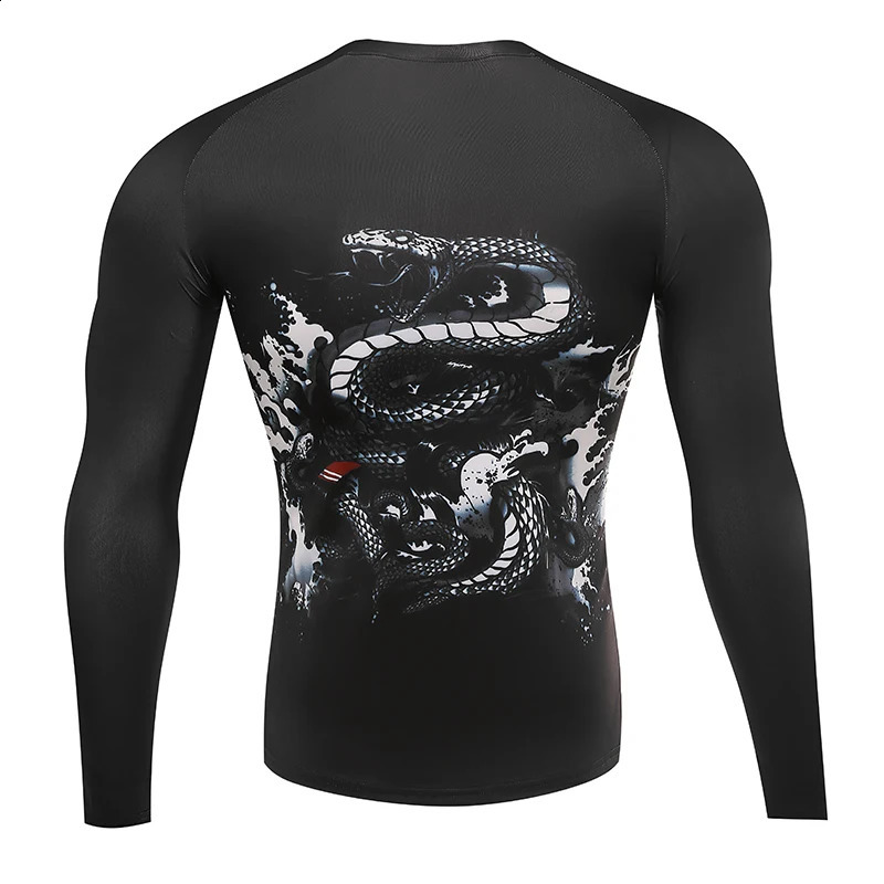 Men Compression Long Sleeve T Shirt Sportswear Gym Fitness Clothing Workout Training Sport Rashgard Running Tshirt 251023
