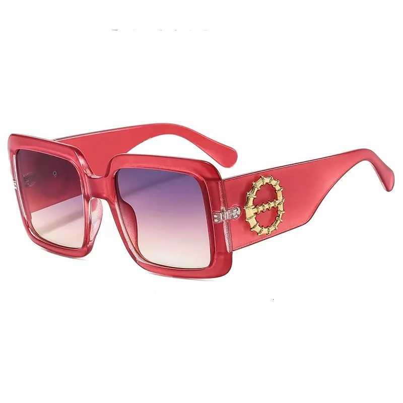 Square Circle Decorative Sunes For Wen Men Brand Design Luxury Sun es Classic Vintage M Fem Eyewear 2025W251023