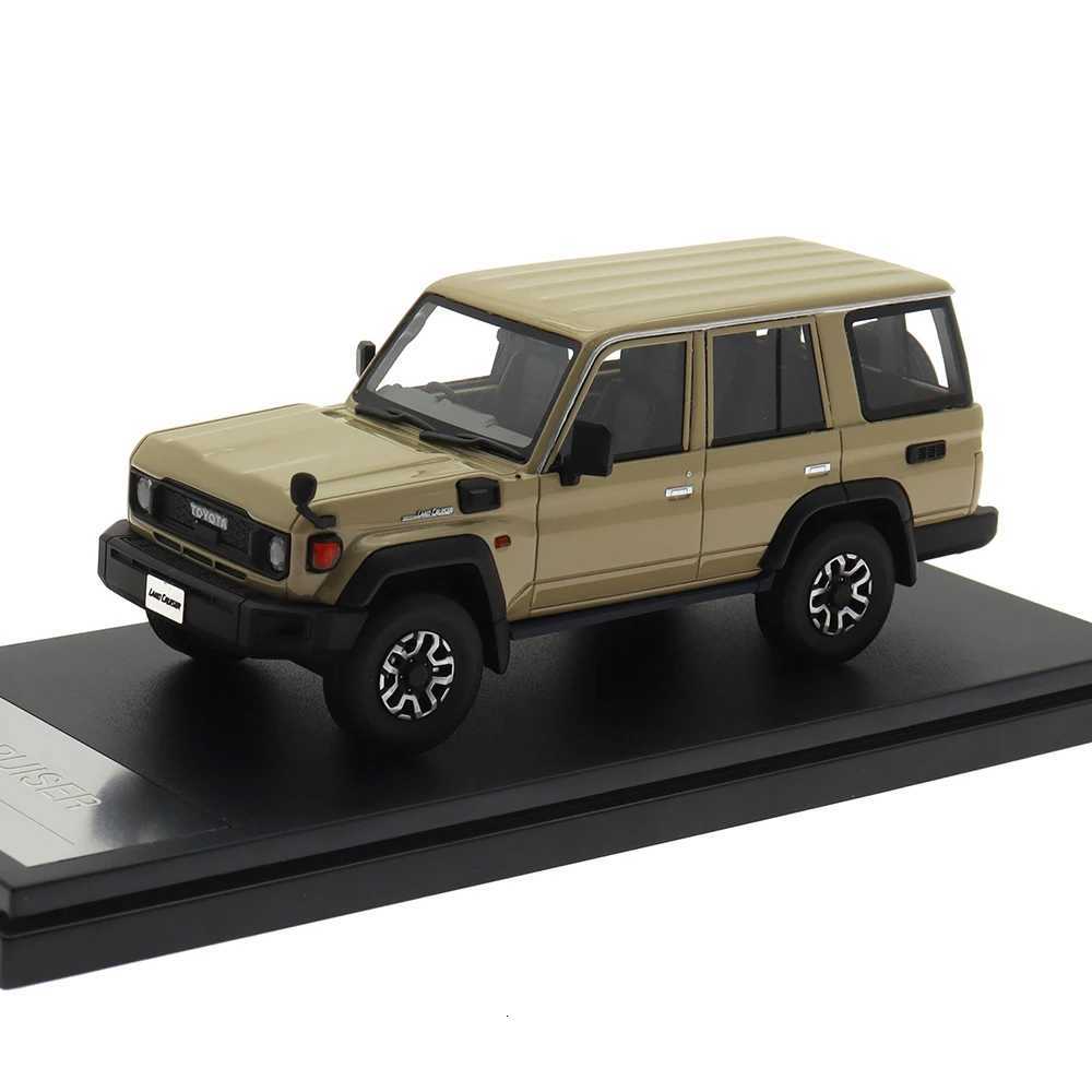 History Brand Model Car 143 TOYOTA LAND CRUISER70 AX2023Resin Car Toy Vehicles Metal Model Car Decoration Kids Gift BoyT251023