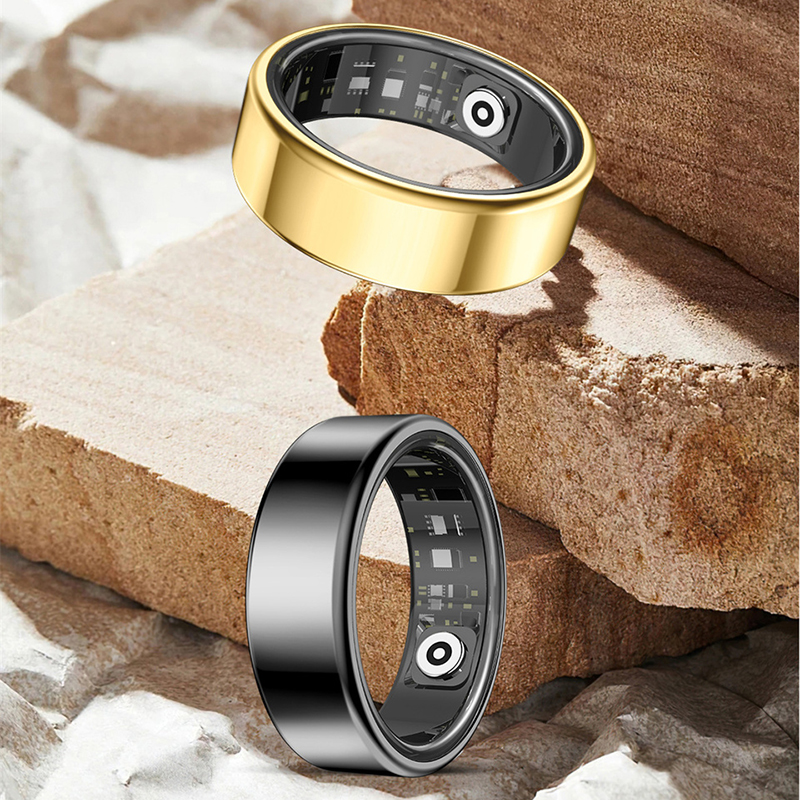 R99 Classic Ring Fashion Mens and Womens Fitness 17.4mm 18.2mm 19mm 19.9mm Ring 5ATM Waterproof Multi Mode Sports Rings For Android iOS