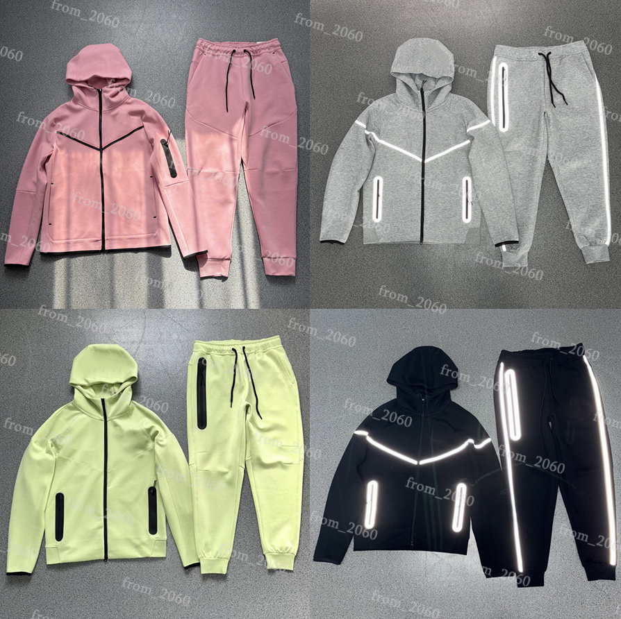 Tech Fleece Men Tracksuit Asian Size Designer Hoodie and Joggers Set for Training Gym Running Casual Wear Sports Sweatshirt Outfit Two Piece Suit