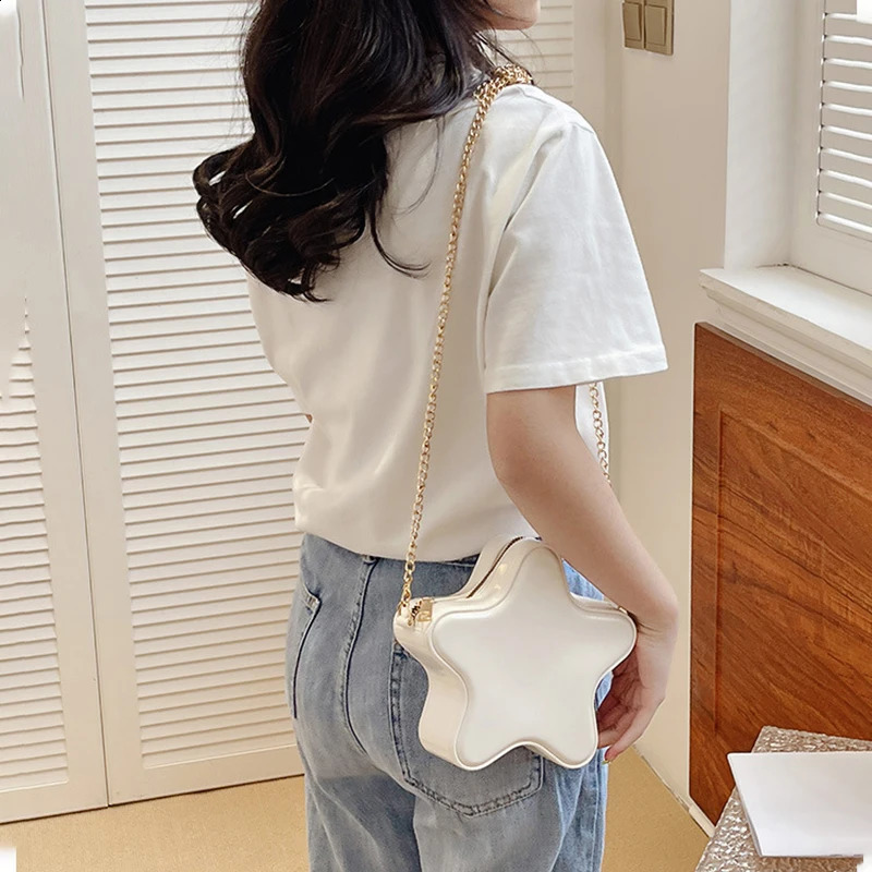 Cute er Shoulder Bag Womens Star Shape Casual Candy Color Female Small Crossbody Bag Handbags for Women Girls 2025 251023
