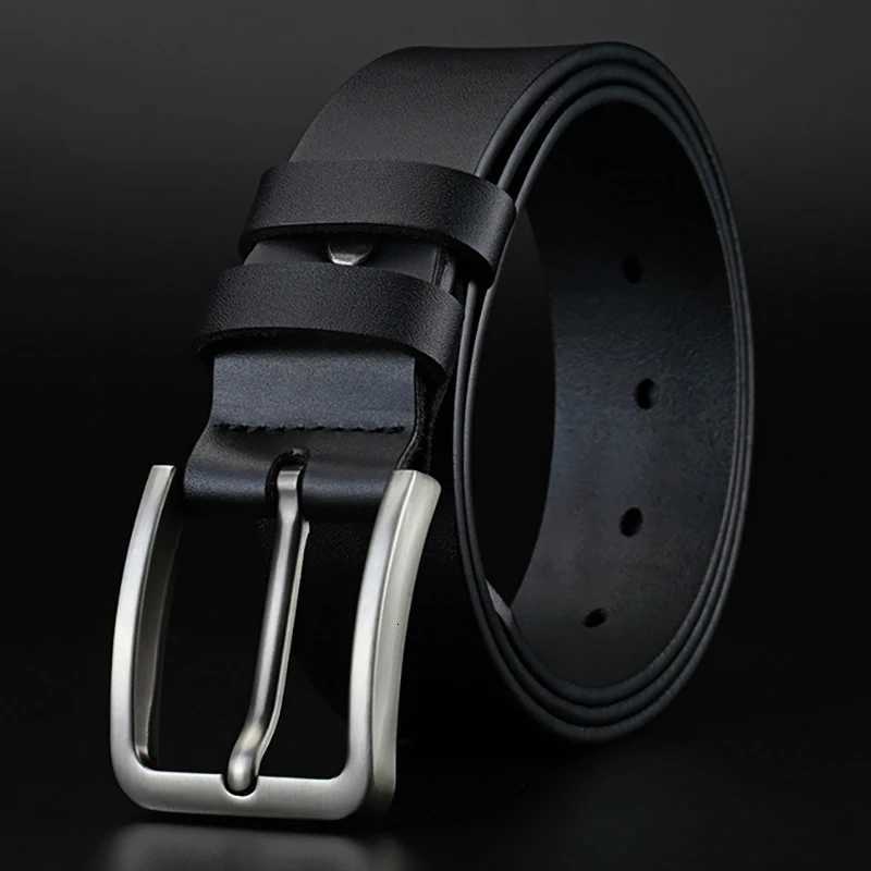 New Business Leisure Mens Belt Trend Alloy Square Buckle Belts Male Famous Brand Luxury Designer PU Leather Jeans Belts for MenXJ251023