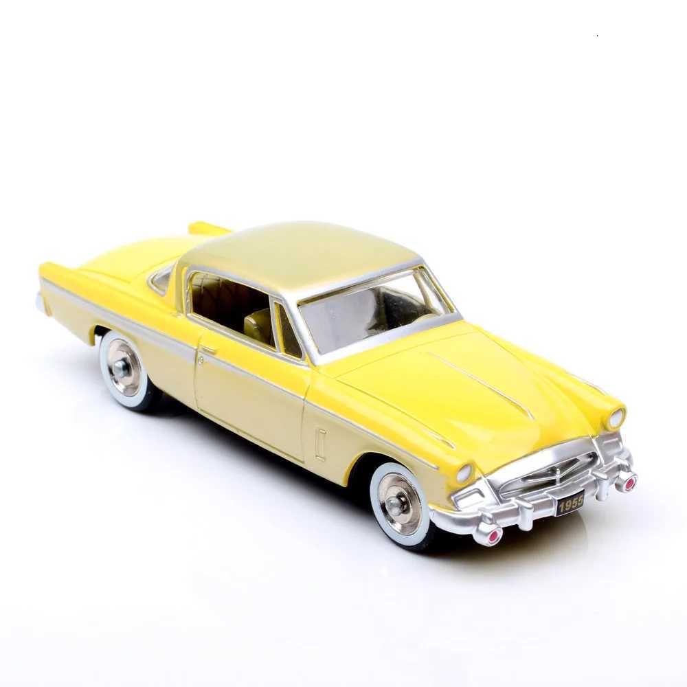 GFCC 143 Scale 1955 Studebaker Speedster Coupe President Model Car Metal Diecast Toy Vehicles Collectibles MiniaturesT251023
