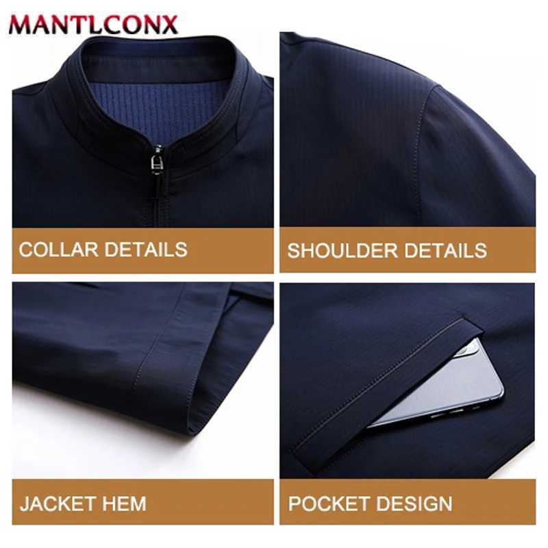Casual Thin Jacket Men Spring Autumn Slim Fit Zipper Jacket Men Clothing Business Office Dress Coat Mens Jacket Outerwear New W251023