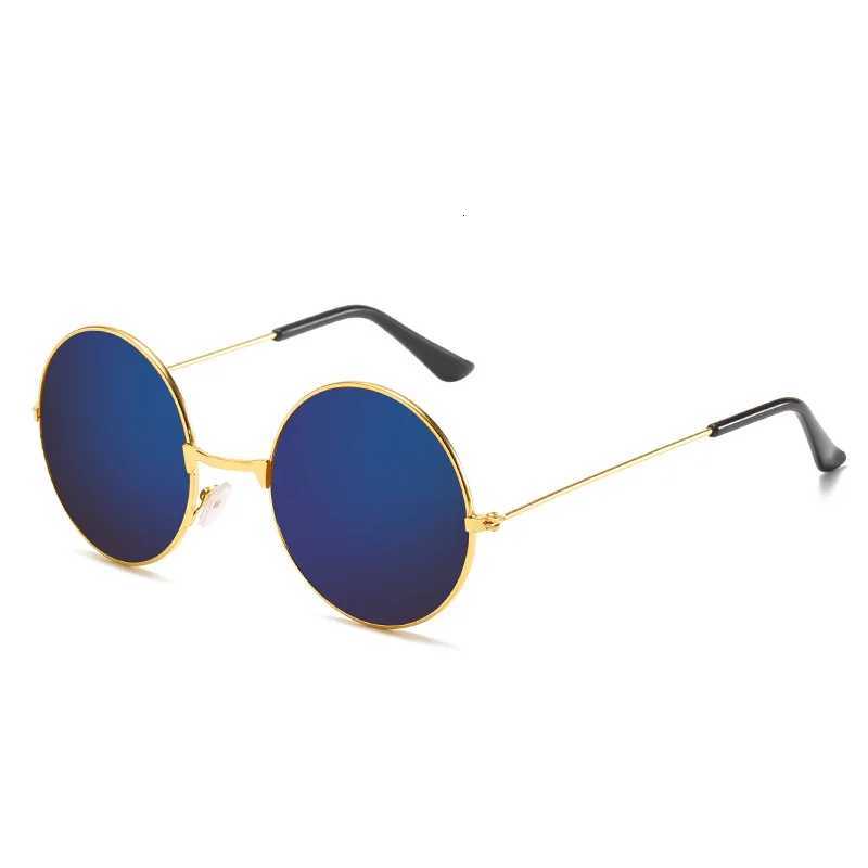 round Metal Sunglasses for Men and Women Retro Vintage Sunglasses Popular Fishing Glasses Fashion Leisure Glasses UV400W251023