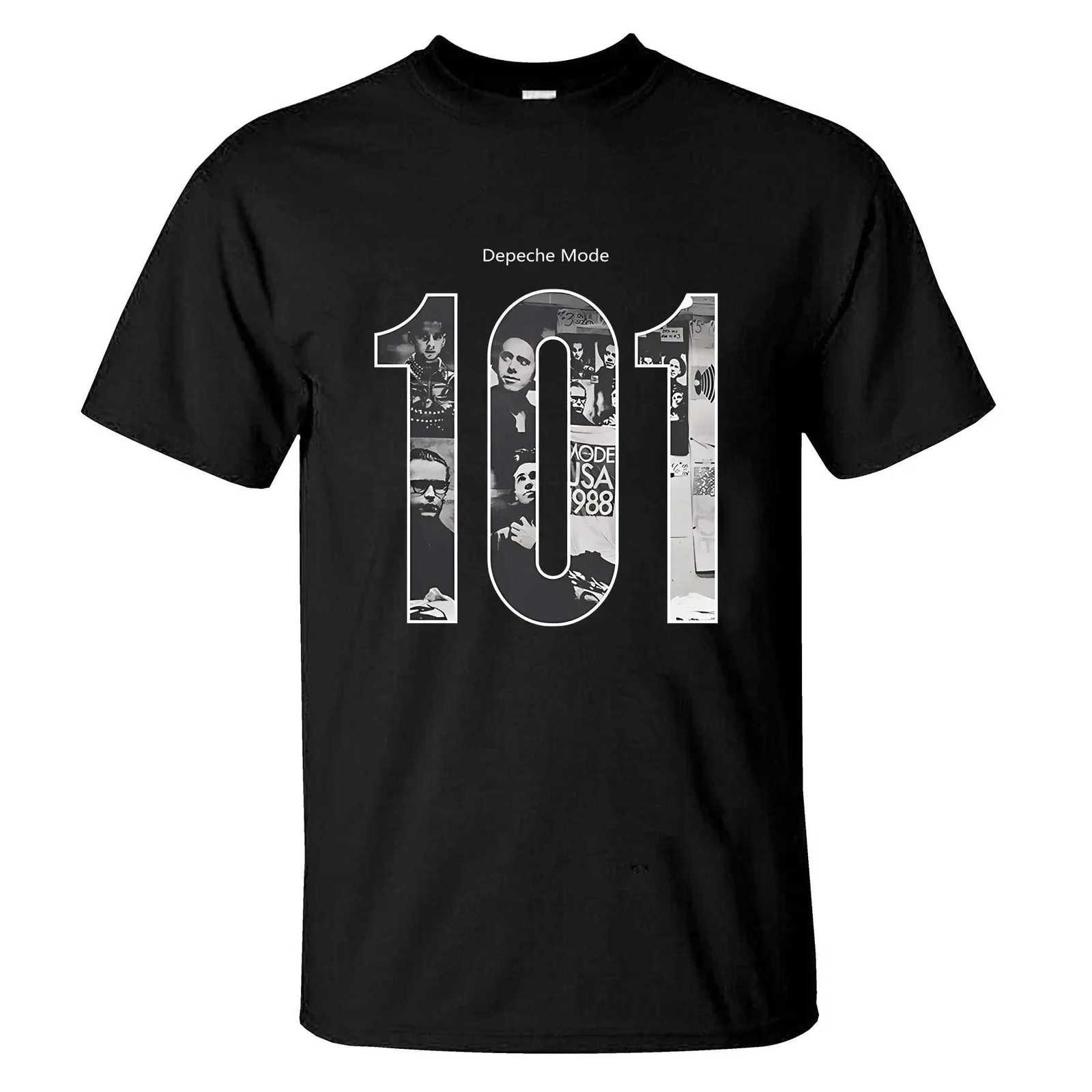 2024 Amazing Tee Men Rose Tops Black By Depeche Mode T Shirt Casual Oversized Doublesided Male Casual Graphic Streetwear unisexXJ251023