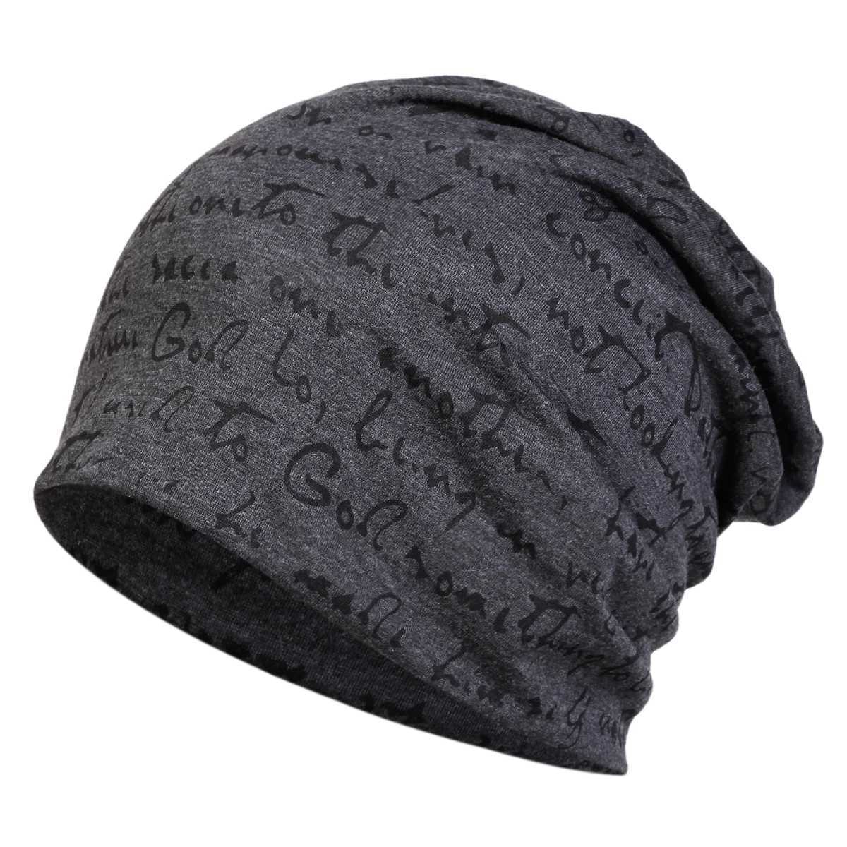 Unisex Letter Printing Beanies Hats Autumn and Winter Warm Head Cap Hip Hop Boy Girls Stacked HatsXJ251023