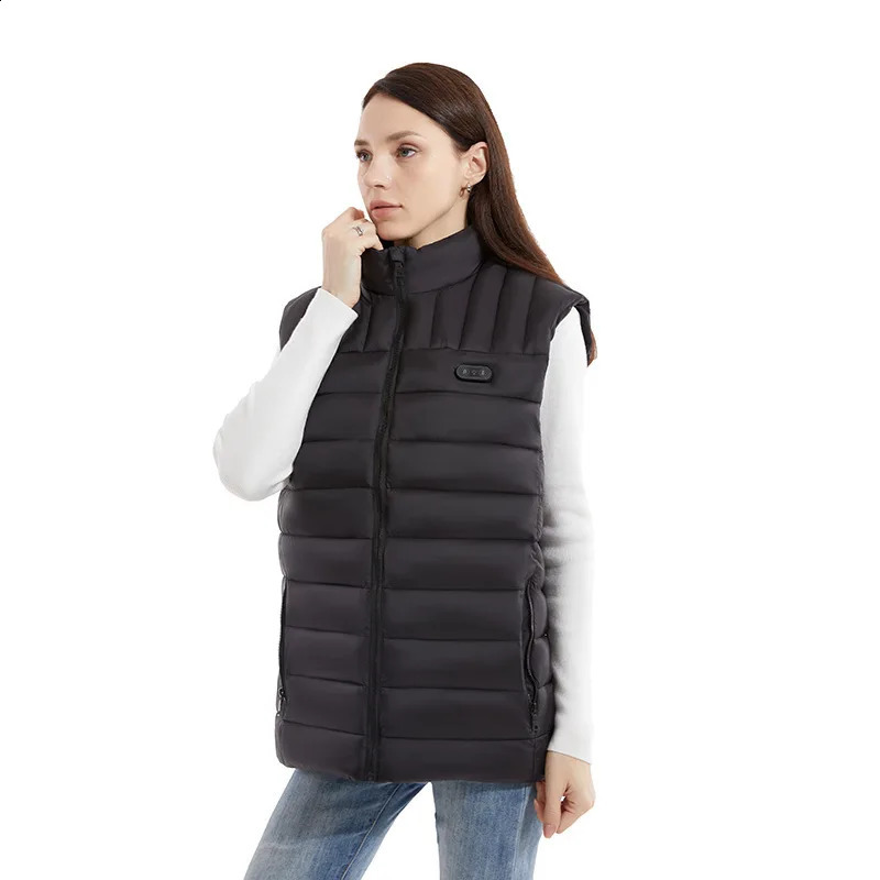 Winter Unisex Slim Fit Multifunctional Cold Resistant Warm Comfortable Wele Intelligent Heating Motorcycle Rider Vest 251023
